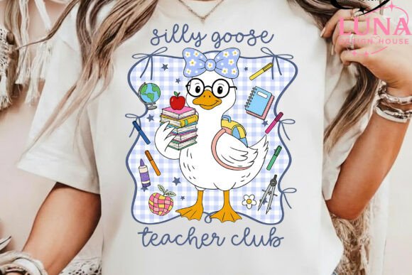 Download Silly Goose Teacher Club PNG Clipart - Club Collection