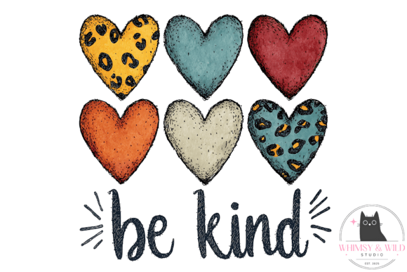 Download Be Kind PNG for T-Shirt Sublimation - Premium Resources